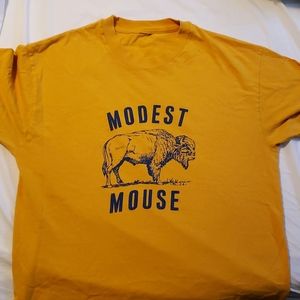 Vintage LARGE Modest Mouse "Bitter Buffalo" T shirt.